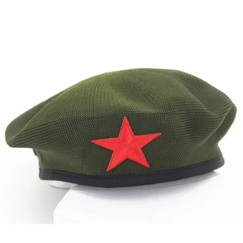 Akrilik Net Kap Örgü Örme Nefes Bere Yetişkinler ve Çocuklar için Askeri Fan asker şapkası Erkek Kadın Çocuk Performans Şapka 2