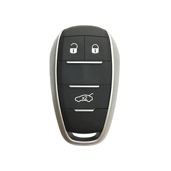 CN092001 3 Düğme Akıllı Araba Anahtarı Alfa Romeo Giulia Stelvio İçin 2017 2018 4A Çip 434MHz FCC ID KR5ALFA434 2