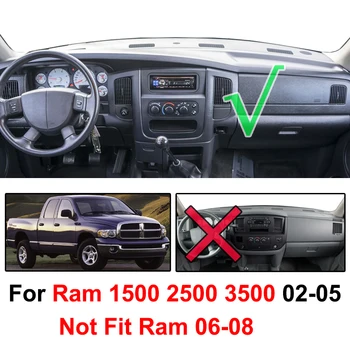 Fit Dodge Ram 1500 2500 3500 2002 2003 2004 2005 Dashmat Dash Mat dash masası örtüsü Pedi Güneş Gölge Dash masası örtüsü Halı 2