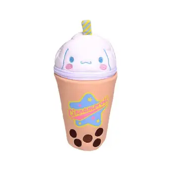 21Cm Kawaii Benim Melody Cinnamoroll Kittys Sanrio Peluş İnci Süt Çay saklama çantası Karikatür Sevimli Bebek Anime peluş oyuncaklar Kızlar İçin 2