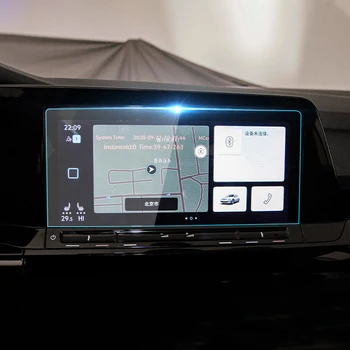 Volkswagen VW Golf 8 için MK8 2020 2021 2022 Araba GPS Navigasyon Filmi LCD Ekran Dokunmatik Temperli Cam koruyucu film Aksesuarları 2