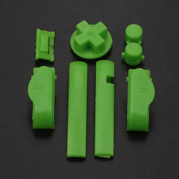 ChengHaoRan Sıcak Çok Renkli Yedek Tuş Takımı L R A B Düğmeleri Gameboy Advance Çerçeve GBA D Pedleri Güç AÇIK kapalı Düğme 2