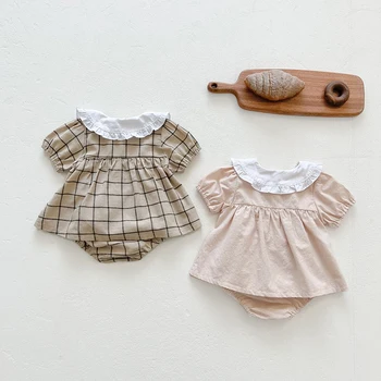 MILANCEL 2022 Yaz Bebek Giyim Seti Toddler Kız Tee ve Şort 2 Adet Takım Elbise Bebek Tee ve Bloomers 2