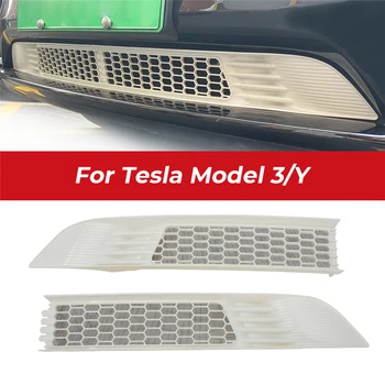 Araba Alt Tampon cibinlik Tesla Modeli Y Modeli 3 2017 2018 2019 -2021 2022 Anti Toz Geçirmez İç Havalandırma ızgara kapağı Net 2