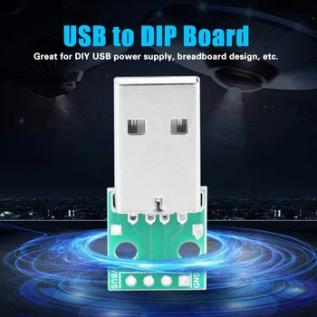 10 adet Tip A Dişi USB DIP 2.54 MM PCB kartı Adaptörü Dönüştürücü Arduino İçin konektörü DIY USB Güç Kaynağı Breadboard 2