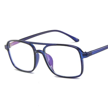 Vintage Gözlük Çerçeve Kadın Erkek Şeffaf Lens Gözlük Klasik Bayanlar Şeffaf Miyopi Optik Gözlük Çerçeveleri Unisex Gözlük 2