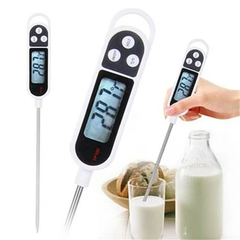 Gıda Termometre mutfak termometresi BARBEKÜ Elektronik fırın termometresi Et Su Süt Pişirme gıda sondası mutfak gereçleri 2