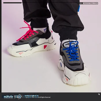 MiHoYo Hakiki Oyun Honkai Darbe 3 Doujin Ayakkabı Cosplay Unisex Moda Savaşçı Sneaker Ayakkabı Spor Tarzı Doğum Günü Noel Hediyesi 2