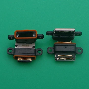 10 Adet / grup İçin P30 P40 / P30 Pro / P40 PRO / Mate 20 20X USB Şarj Soketi Şarj Dock Jakı Bağlantı Noktası fiş konnektörü 2