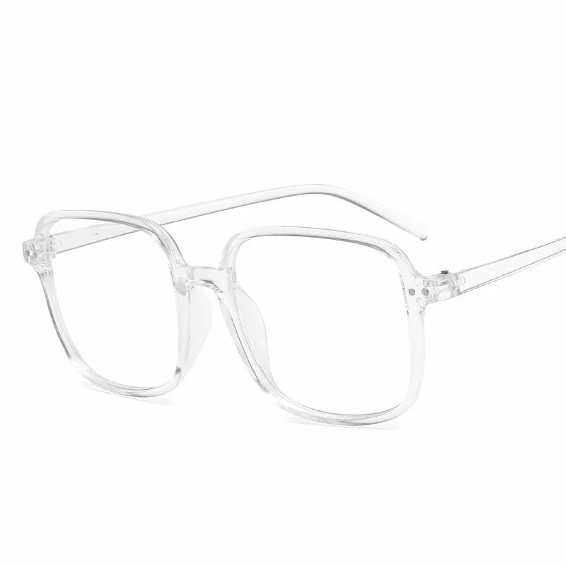 MYT_0315 Anti mavi ışık gözlük kadın erkek Vintage gözlük kadın çerçeve kare gözlük çerçevesi büyük boy büyük boy gözlük Görüntü 2