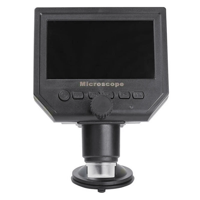 USB Dijital Mikroskop Alüminyum Alaşımlı Stent İle 600X3. 6 MP 4.3 İnç yüksek çözünürlüklü lcd ekran için pcb anakart Tamir Görüntü 3
