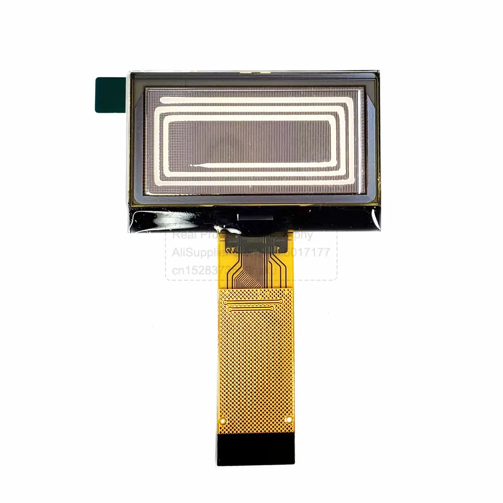 1.54 İnç OLED Ekran Beyaz Renk 128 * 64 SSD1309ZC Sürücü Paralel I2C SPI Arayüzü COG LCD Ekran 24Pın Görüntü 1