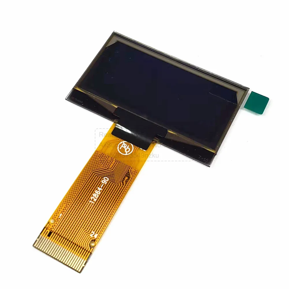 1.54 İnç OLED Ekran Beyaz Renk 128 * 64 SSD1309ZC Sürücü Paralel I2C SPI Arayüzü COG LCD Ekran 24Pın Görüntü 2