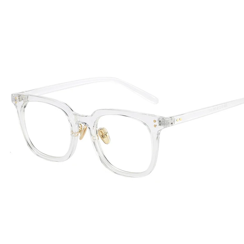 Unisex Kare Gözlük Erkek Kadın Vintage Gözlük Kadın Gözler Erkekler Retro Gözlük-0.5 -1.0 -1.5 -2.0 İla -6.0 Görüntü 1