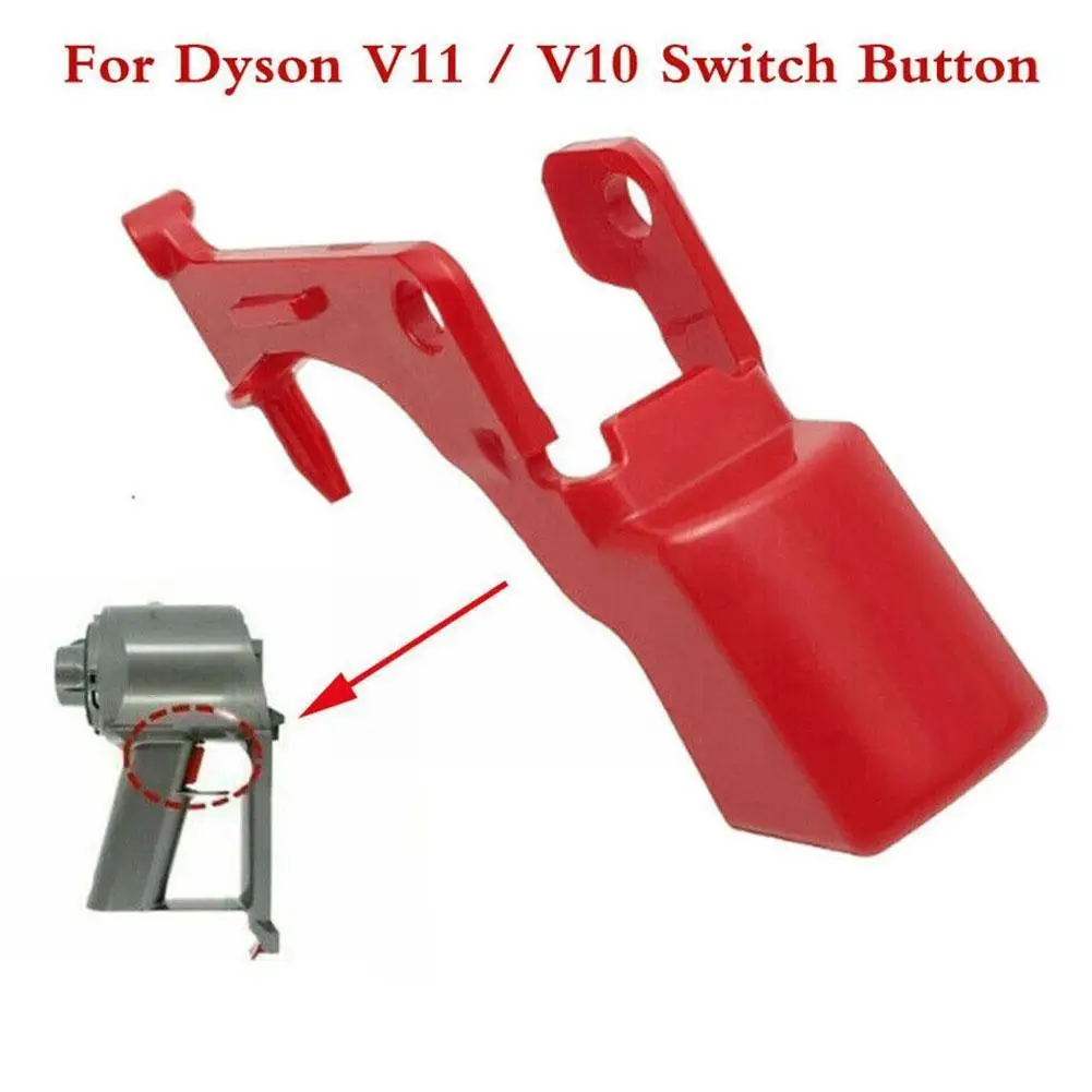 2 adet Takviyeli Tetik Anahtarı Düğmesi DYSON V10 V11 Elektrikli Süpürge Yedek parça Güç Anahtarı Parçaları ABS Ağır Y2J3 Görüntü 2