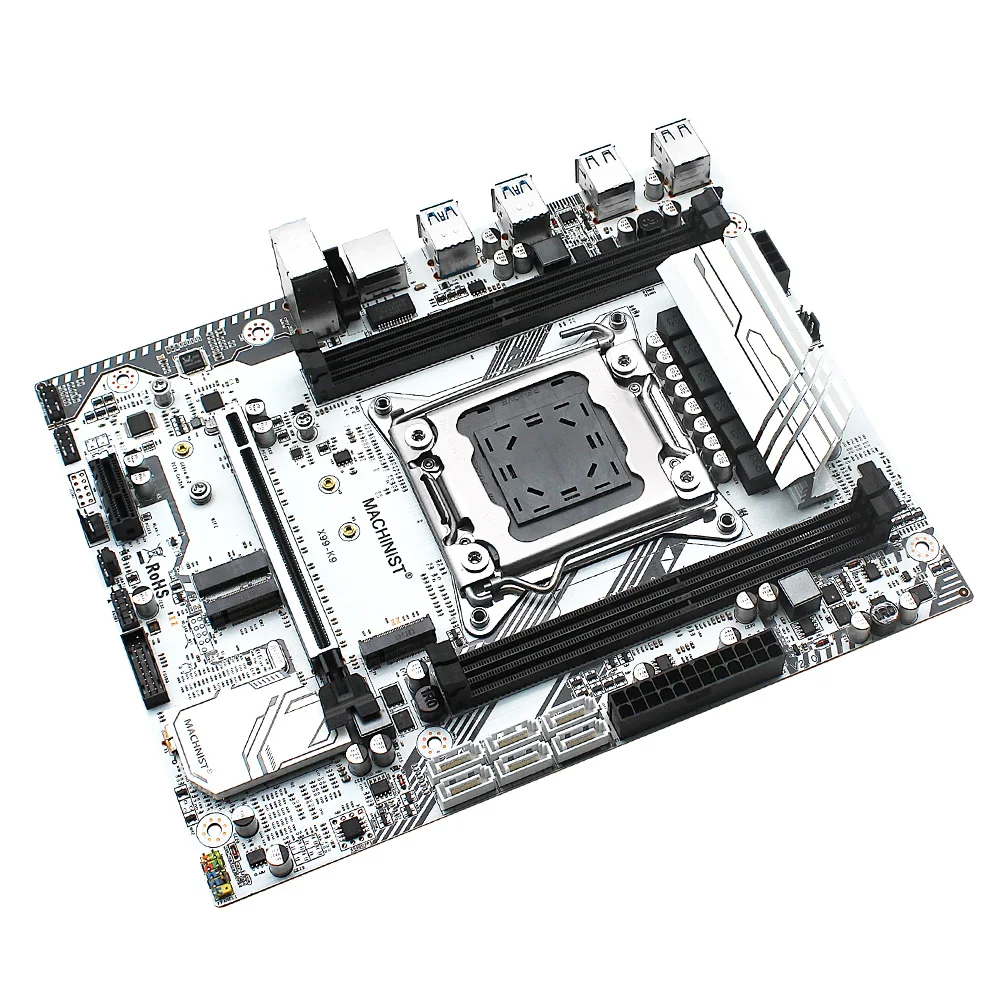 Yeni MAKİNİST X99 K9 X99 LGA 2011-3 Anakart Desteği Xeon E5 2640 V3 CPU E5 2670 V3 İşlemci Desteği DDR4 RAM Bellek Görüntü 2