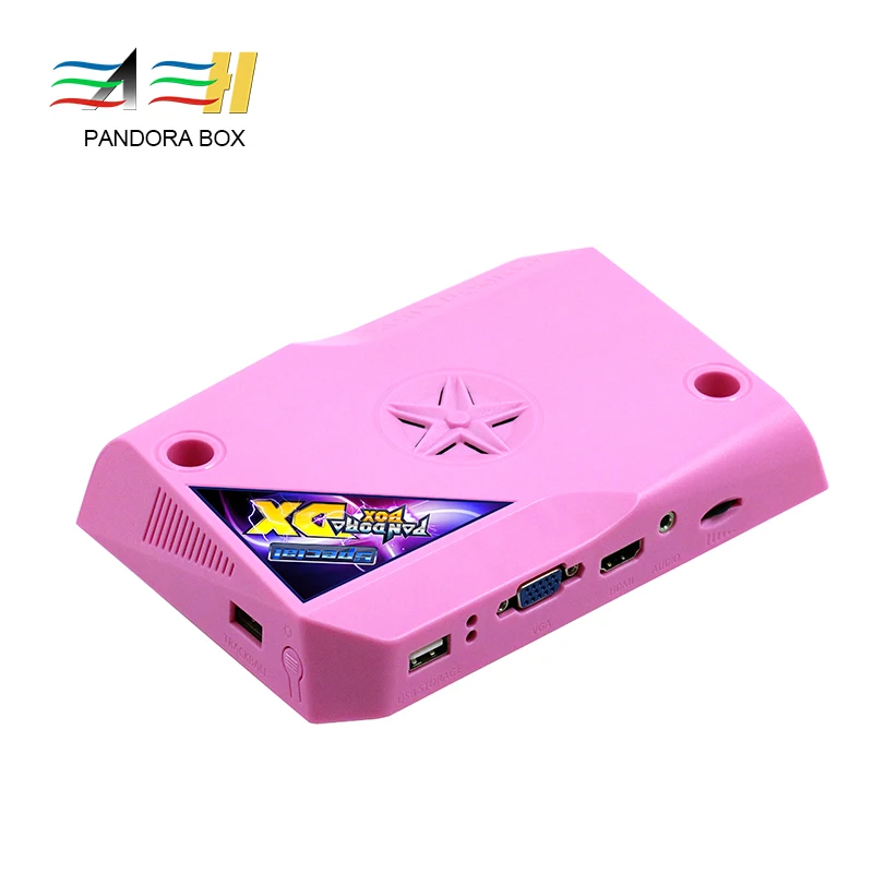 Pandora CX / DX Özel Arcade 5018 in 1 Jamma Kurulu CRT CGA VGA HD MI uyumlu Var 3 P 4 P Yüksek Puan Kayıt 3D Görüntü 2