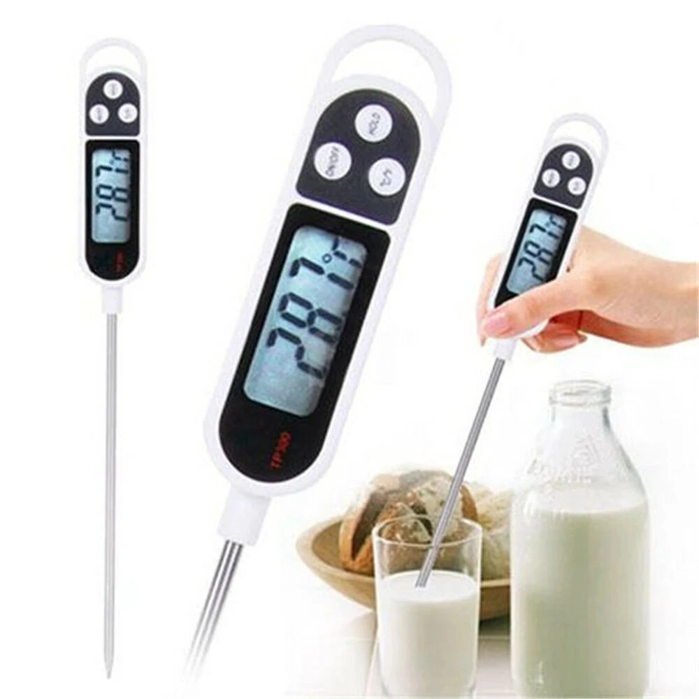 Gıda Termometre mutfak termometresi BARBEKÜ Elektronik fırın termometresi Et Su Süt Pişirme gıda sondası mutfak gereçleri Görüntü 1