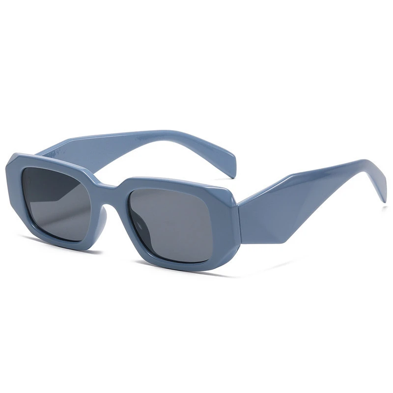 Küçük Poligon Dikdörtgen Kadın Güneş Gözlüğü Moda Retro Marka Tasarımcısı Kare güneş gözlüğü Erkekler Klasik Gözlük Shades UV400 5579 Görüntü 4