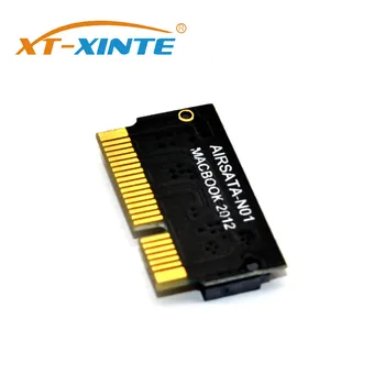XT-XINTE SATA M. 2 için NGFF SSD M. 2 SATA ANAHTAR-B/M Arası Macbook 2012 için Sabit disk Sürücüsüz Adaptör Yükseltici Kartı