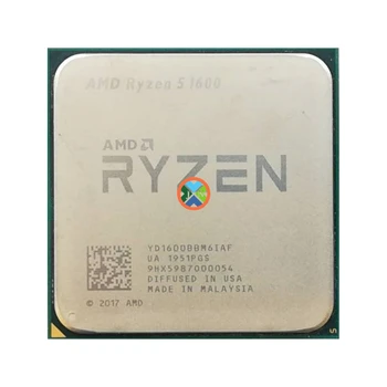 AMD Ryzen 5 1600 R5 1600 3.2 GHz Altı Çekirdekli Oniki İplik 65W CPU işlemci YD1600BBM6IAE Soket AM4