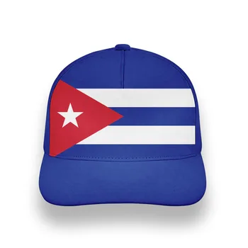 Küba Gençlik Dıy Ücretsiz Custom Made Adı Numarası Şapka Ulus Bayrakları İspanyolca Ülke Cu Ernesto Guevara Baskı Fotoğraf Küba beyzbol şapkası