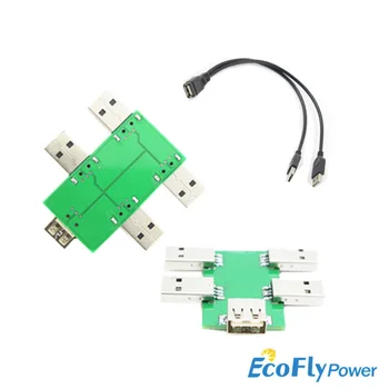 Güneş Paneli paralel USB 2 ve 1 adaptör şarj kablosu hızlı şarj usb şarj cihazı