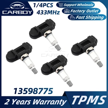 13598775 TPMS Chevrolet Tahoe Suburban Spark Opel Vauxhall Insignia Ampera Cabrio Mokka Lastik Basıncı Monitör Sensörü 433MHz
