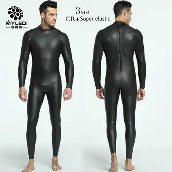 Erkek Kadın 3mm CR Triatlon wetsuit Ultra Elastik Pürüzsüz cilt wetsuits Tam Wetsuit Açık Su CR neopren 