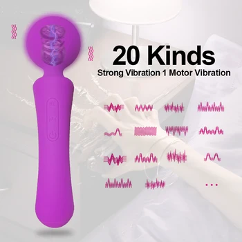 Güçlü 20 medel Seks oyuncakları Değnek Vibratörler Kadınlar için vajina masaj aleti Masturbator Kadın Klitoris Stimülatörü Yetişkin Seks Ürün 2