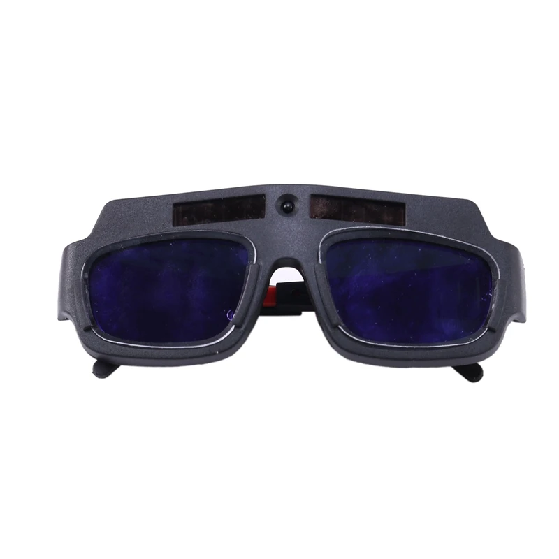1 adet Güneş Enerjili Otomatik Kararan Kaynak Maskesi Kask Gözlük Kaynakçı Gözlük Ark Anti-şok Lens Göz Koruması İçin Görüntü 1