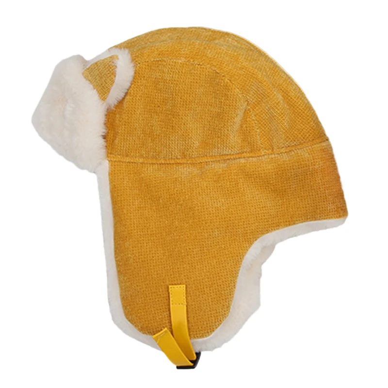 Kadınlar Sıcak Earmuffs Kalınlaşmak Kulak çırptı Şapka Kış Soğuk geçirmez Sıcak Pamuk Şapka Kedi Kulaklar Kap 2021 Kış Rus Kız Şapka Görüntü 3