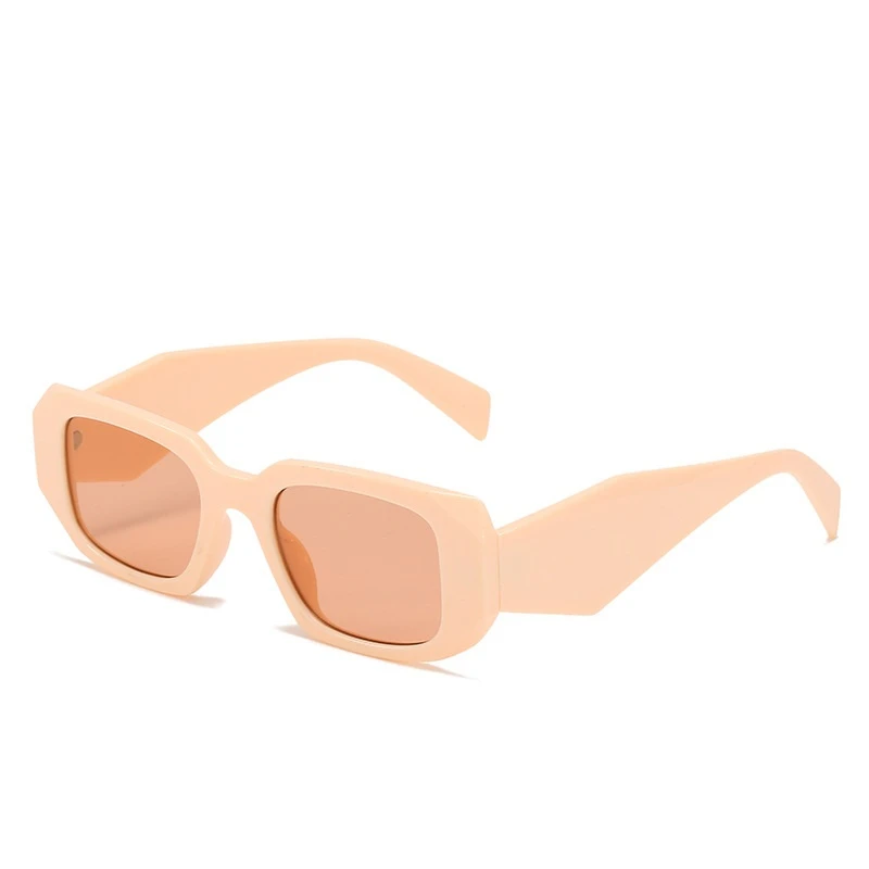Küçük Poligon Dikdörtgen Kadın Güneş Gözlüğü Moda Retro Marka Tasarımcısı Kare güneş gözlüğü Erkekler Klasik Gözlük Shades UV400 5579 Görüntü 3